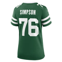 NFL New York Jets John Simpson  Women's Game Jersey