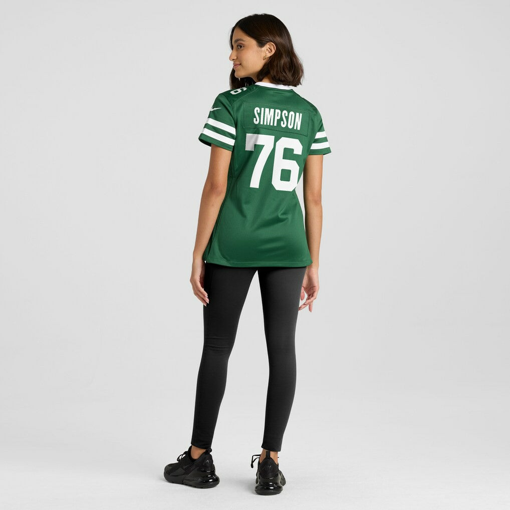NFL New York Jets John Simpson  Women's Game Jersey