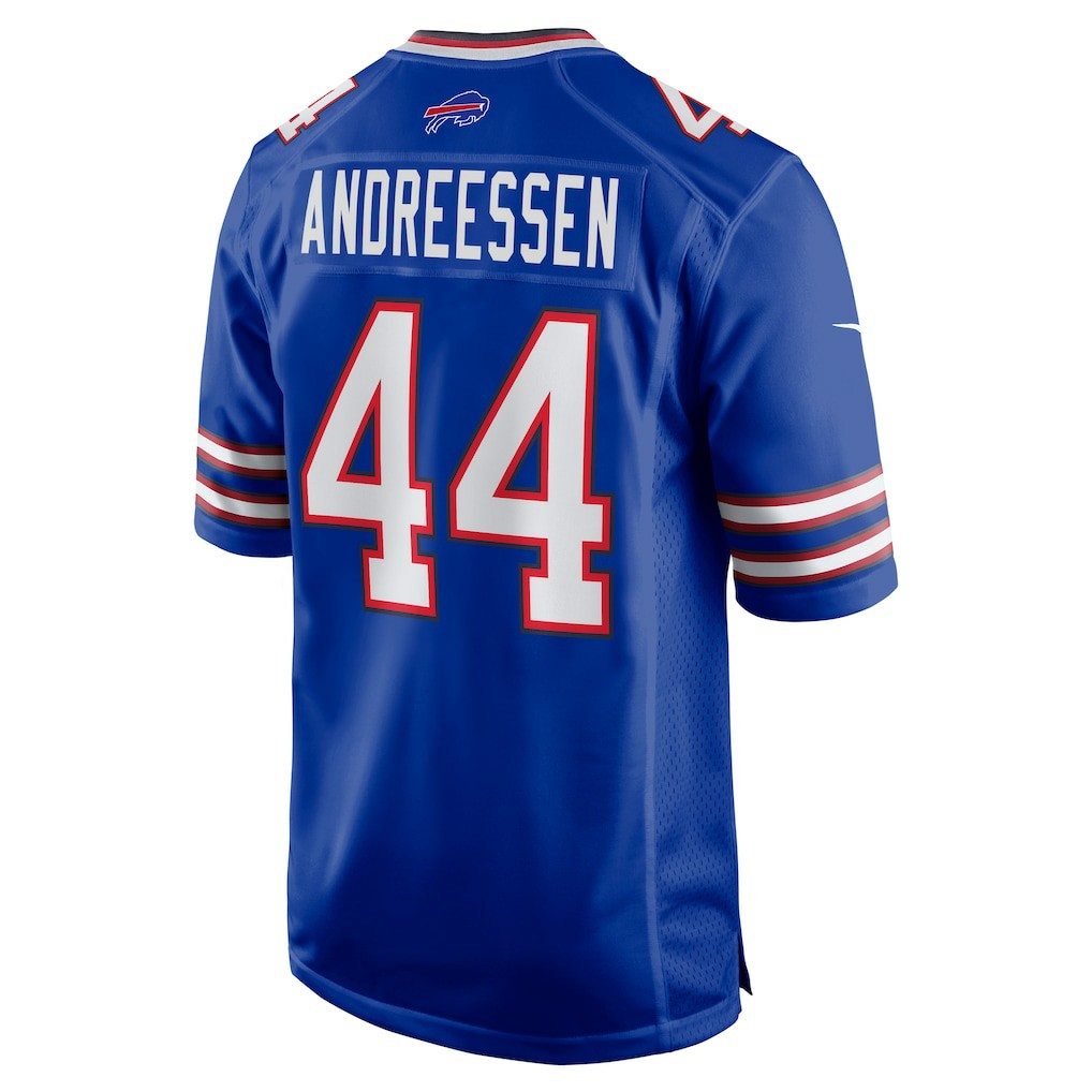 NFL Buffalo Bills Joe Andreessen  Game Jersey