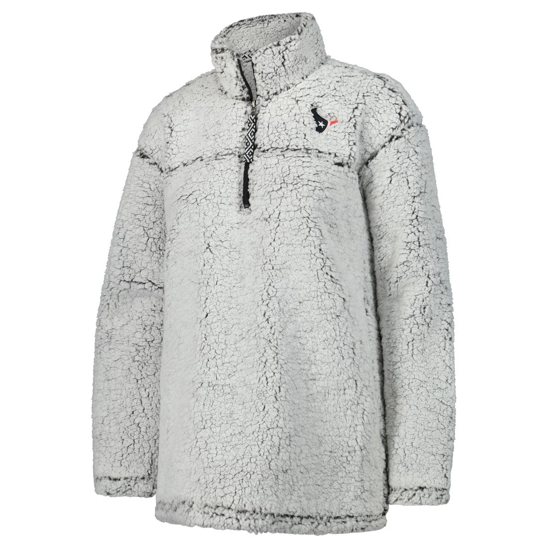 NFL Houston Texans G-III 4Her by Carl Banks Women's Sherpa Quarter-Zip Jacket