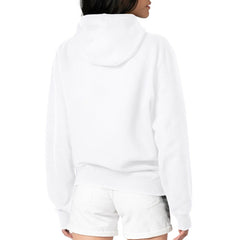 Atlanta Braves G-III 4Her by Carl Banks Women's Leopard Heart Pullover Hoodie - White