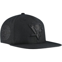 Pittsburgh Penguins Mitchell & Ness Soul Strike Pearl Tonal Snapback Hat