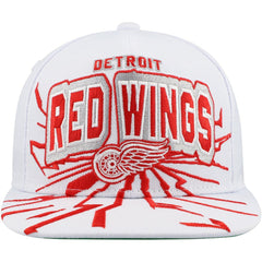 Detroit Red Wings Mitchell & Ness Youth After Shock Snapback Hat