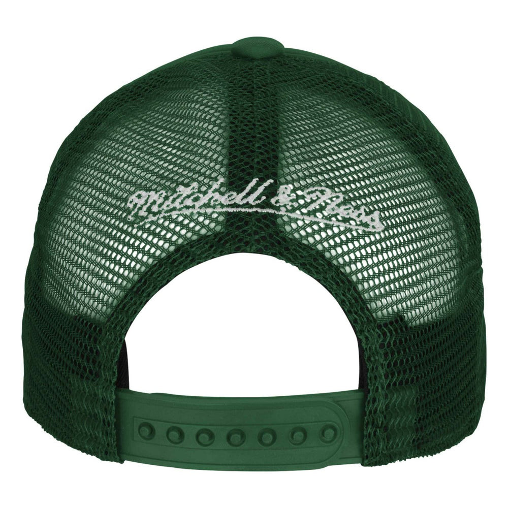 Milwaukee Bucks Youth Core Evergreen Trucker Adjustable Hat - Hunter Green | Mitchell & Ness cheap