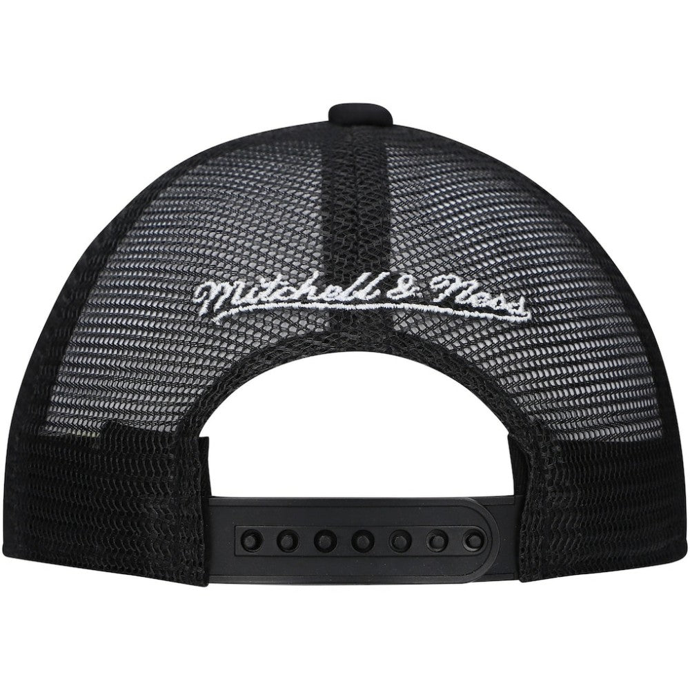 Chicago Blackhawks Mitchell & Ness Youth Core Trucker Adjustable Hat