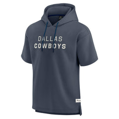 NFL Dallas Cowboys Elements Future Ground Lettering Short Sleeve Pullover Hoodie