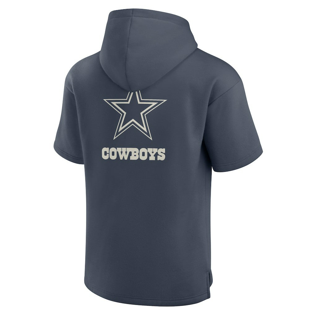 NFL Dallas Cowboys Elements Future Ground Lettering Short Sleeve Pullover Hoodie