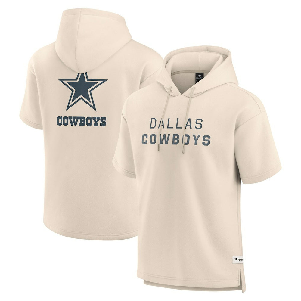 NFL Dallas Cowboys Elements Future Ground Lettering Short Sleeve Pullover Hoodie