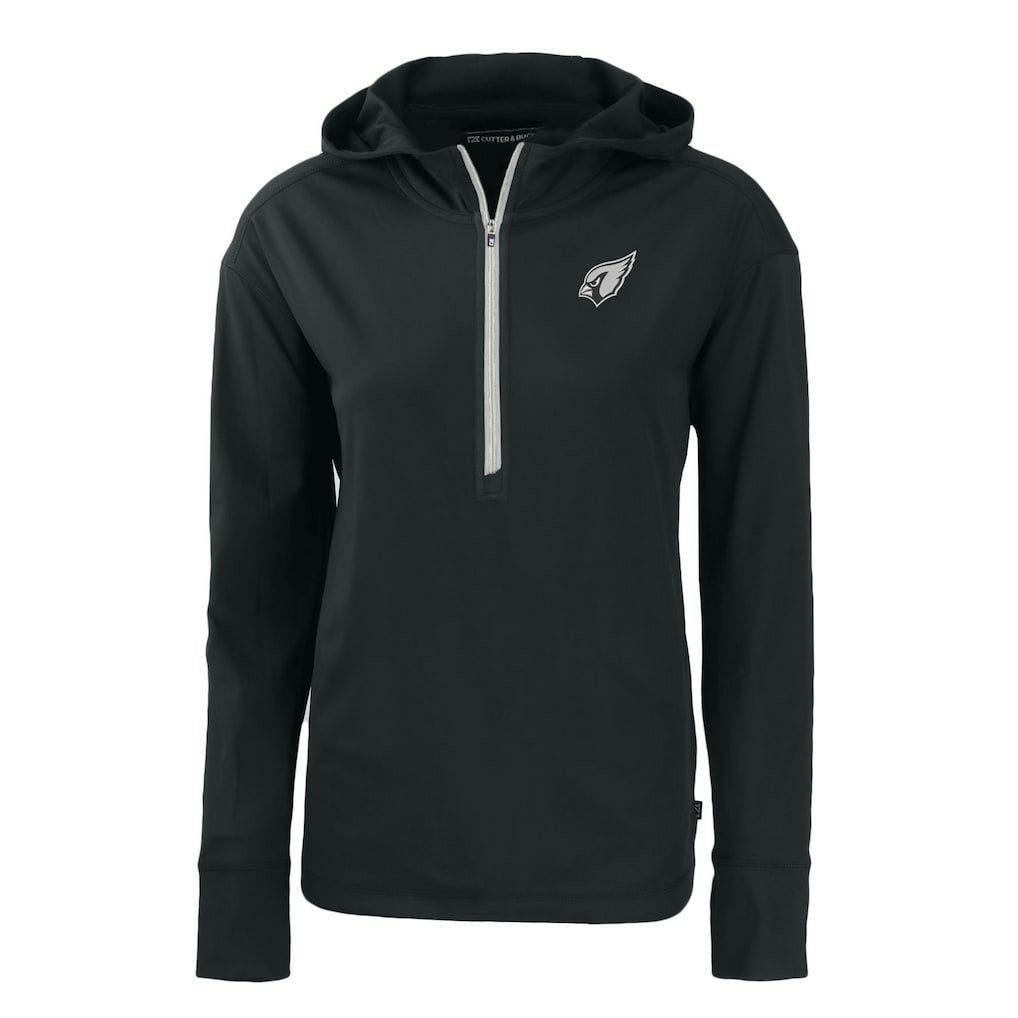 NFL Arizona Cardinals Cutter & Buck Women's Daybreak Eco Recycled Half-Zip Hoodie