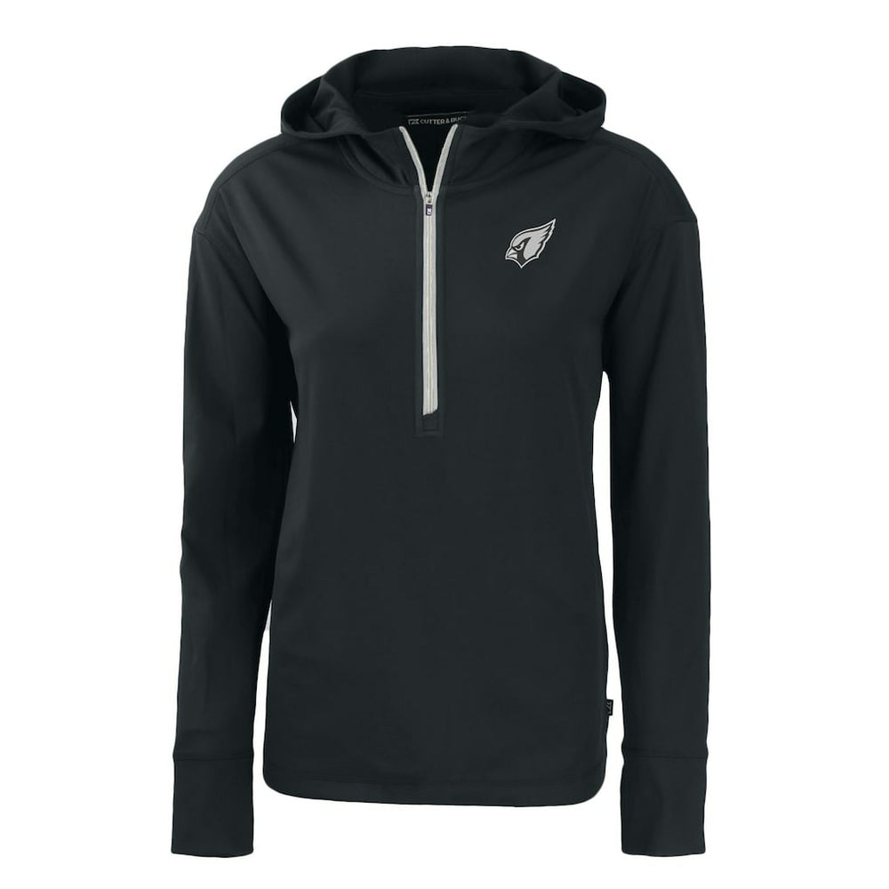 NFL Arizona Cardinals Cutter & Buck Women's Daybreak Eco Recycled Half-Zip Hoodie