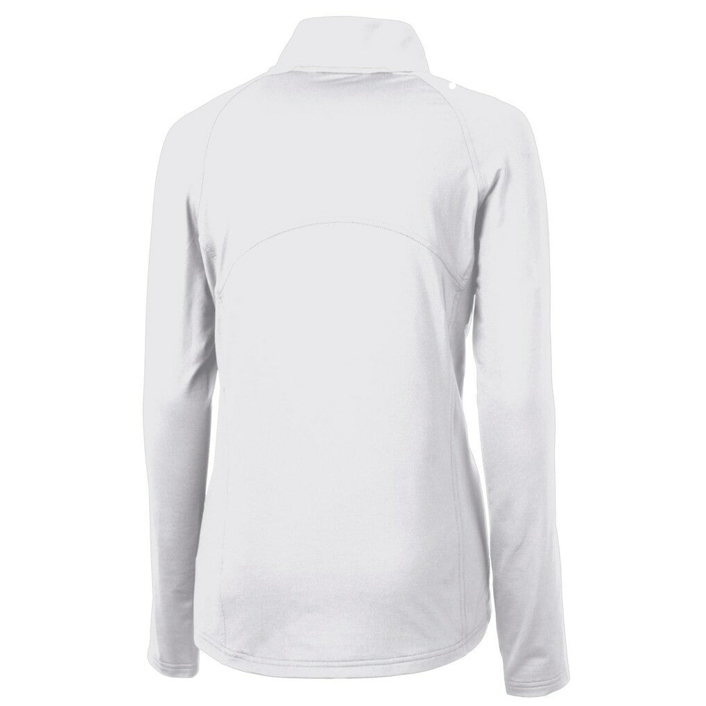 NFL Minnesota Vikings Cutter & Buck Women's Adapt Eco Knit Stretch Recycled Half-Zip Pullover Top