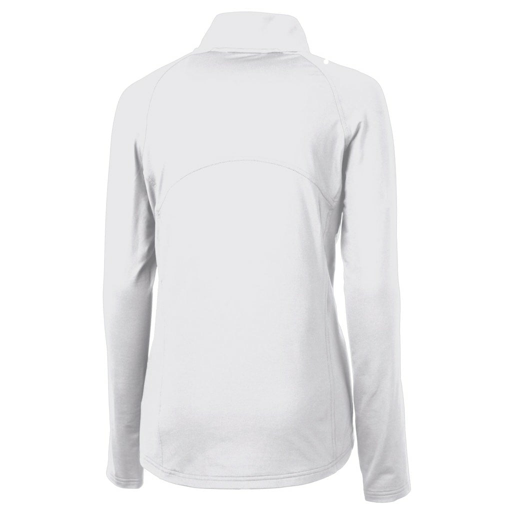 NFL Jacksonville Jaguars Cutter & Buck Women's Adapt Eco Knit Stretch Recycled Raglan Half-Zip Top