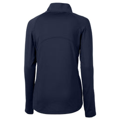 NFL Chicago Bears Cutter & Buck Women's Adapt Eco Knit Stretch Recycled Half-Zip Pullover Top