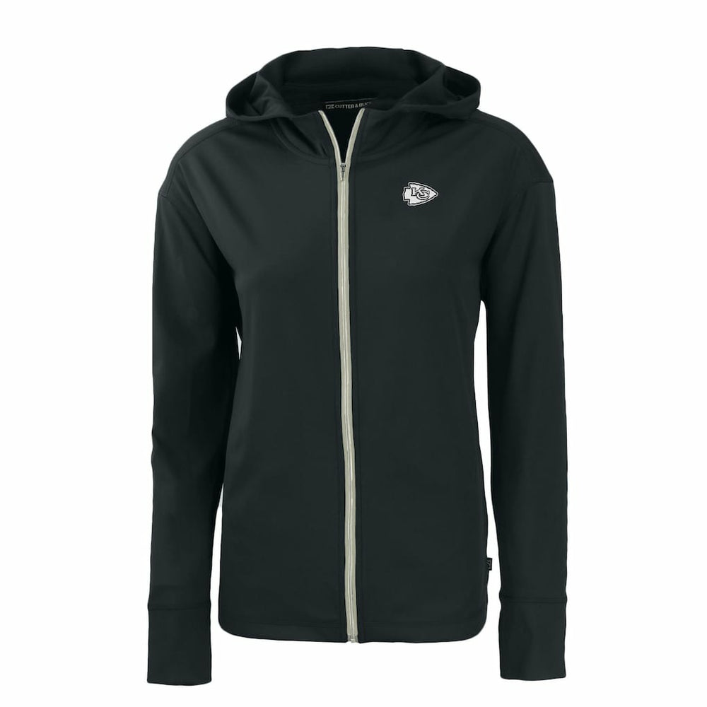 NFL Kansas City Chiefs Cutter & Buck Women's Daybreak Eco Recycled Full-Zip Hoodie