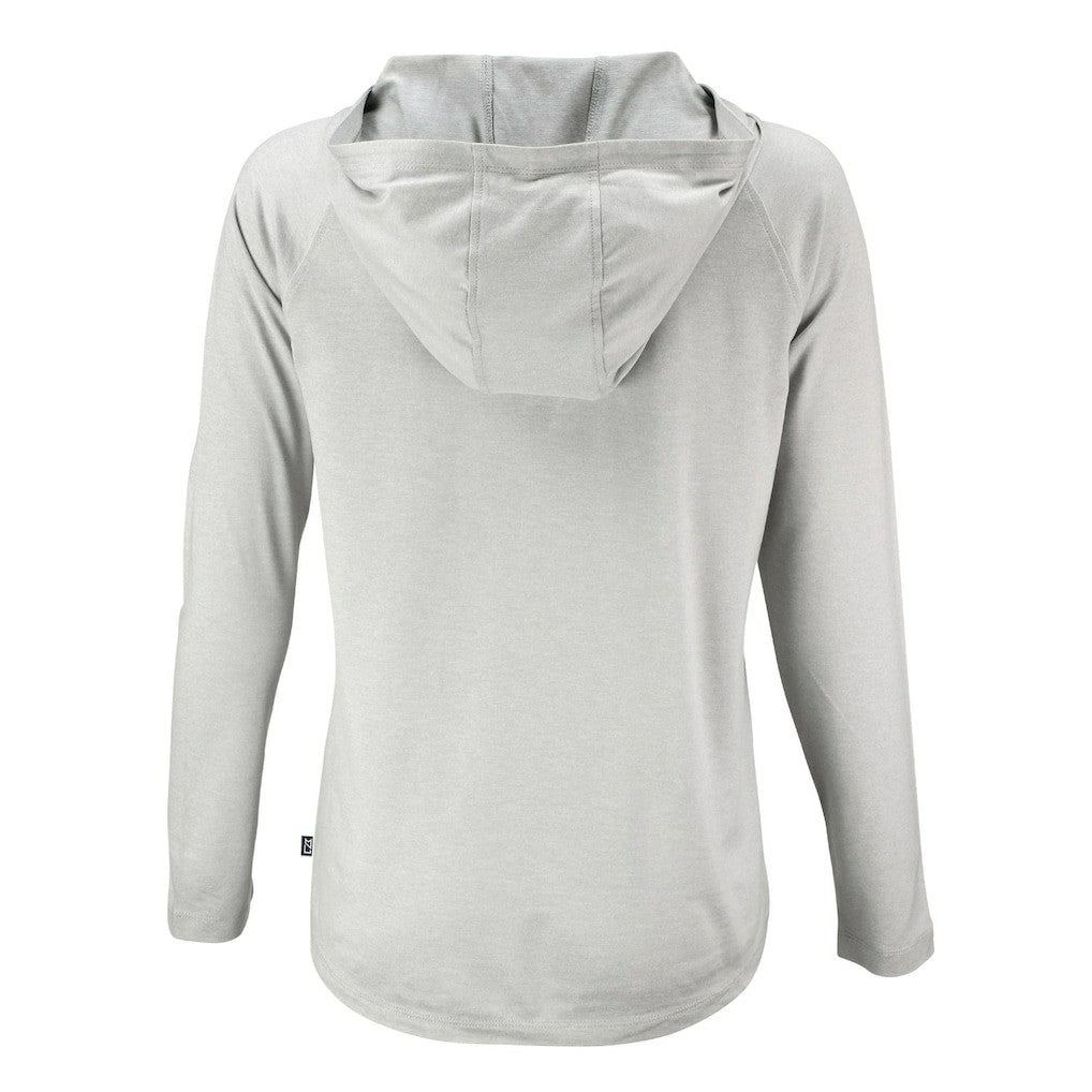 NFL Jacksonville Jaguars Cutter & Buck Women's Coastline Epic Comfort Eco Recycled Long Sleeve Hoodie T-Shirt
