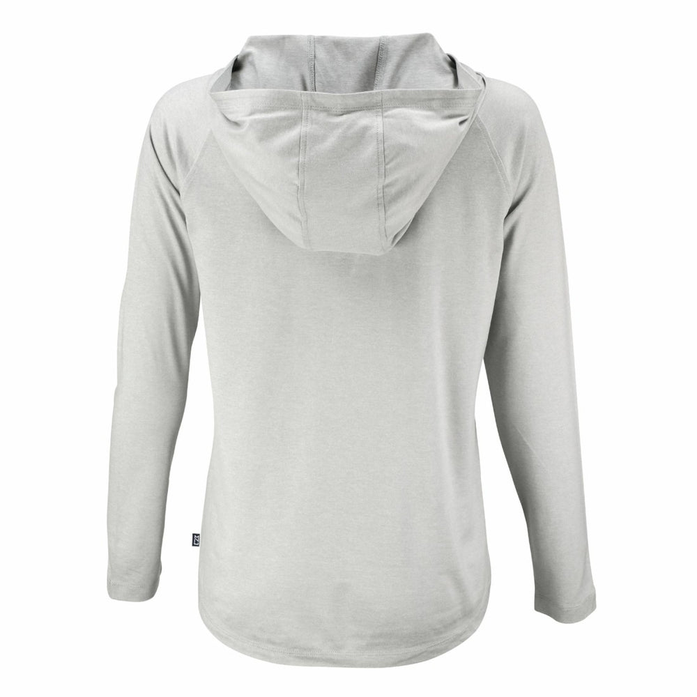 NFL Detroit Lions Cutter & Buck Women's Coastline Epic Comfort Eco Recycled Long Sleeve Hoodie T-Shirt