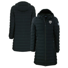 NFL Chicago Bears Cutter & Buck Women's Mission Ridge Repreve Eco Insulated Full-Zip Hoodie Long Puffer Jacket