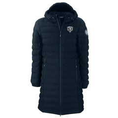 NFL Chicago Bears Cutter & Buck Women's Mission Ridge Repreve Eco Insulated Full-Zip Hoodie Long Puffer Jacket