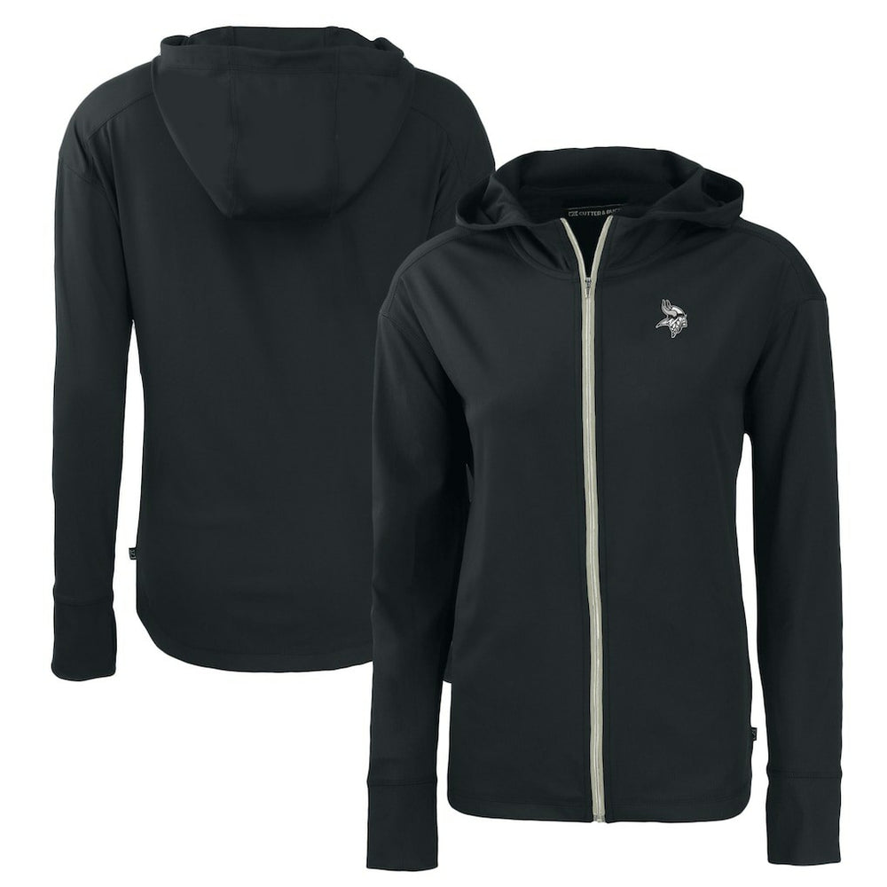NFL Minnesota Vikings Cutter & Buck Women's Daybreak Eco Recycled Full-Zip Hoodie