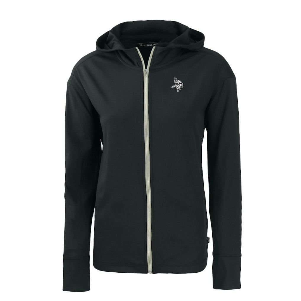 NFL Minnesota Vikings Cutter & Buck Women's Daybreak Eco Recycled Full-Zip Hoodie