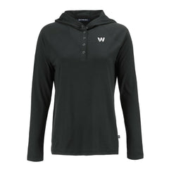 NFL Washington Commanders Cutter & Buck Women's Coastline Epic Comfort Eco Recycled Long Sleeve Hoodie T-Shirt