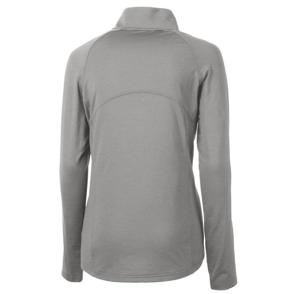 NFL New York Giants Cutter & Buck Women's Adapt Eco Knit Stretch Recycled Raglan Half-Zip Top