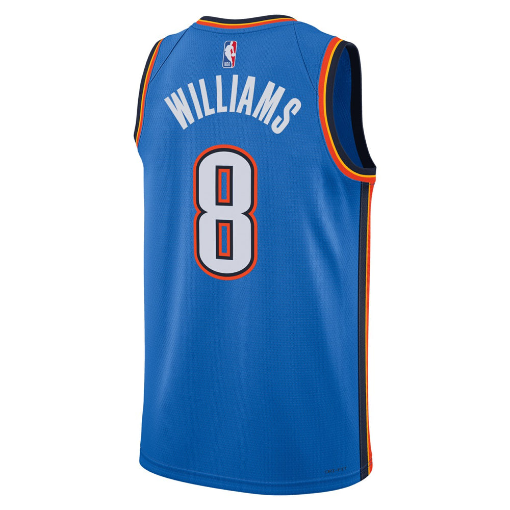 Jalen Williams Oklahoma City Thunder Unisex Swingman Replica Jersey - Icon Edition - Blue | Nike online