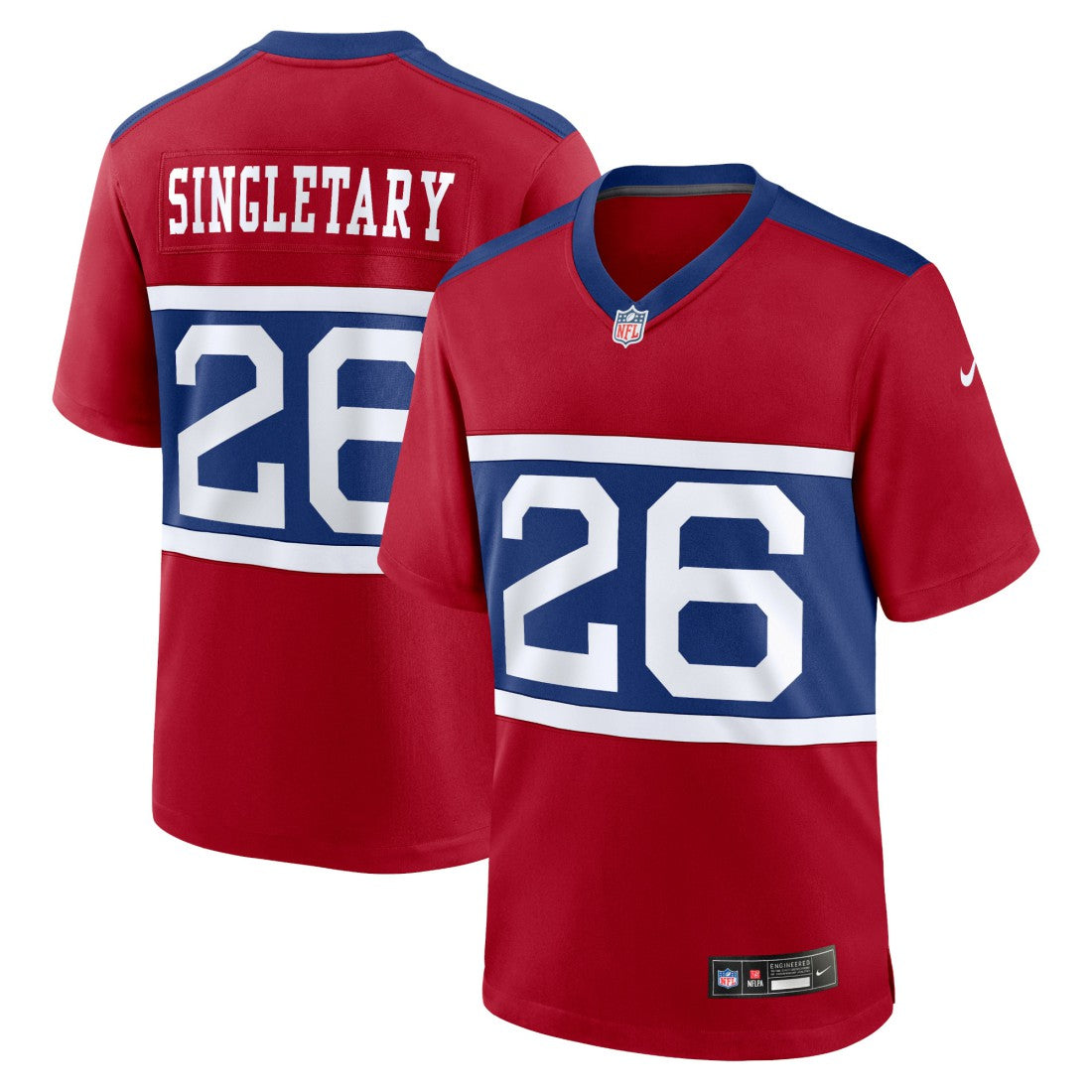 NFL New York Giants Devin Singletary  Youth Game Jersey