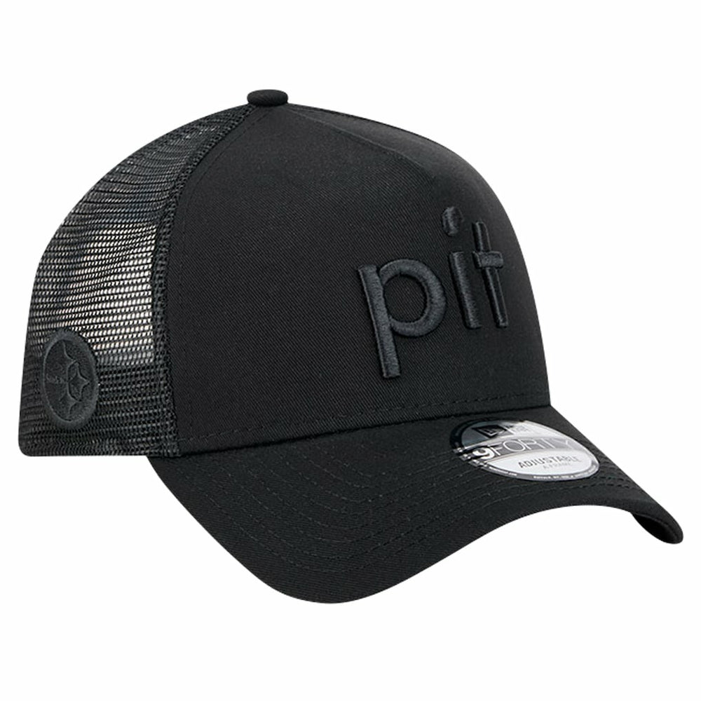 NFL Pittsburgh Steelers Domain 9FORTY A-Frame Trucker Adjustable Hat