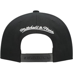 New Jersey Devils Mitchell & Ness Core Top Spot Snapback Hat