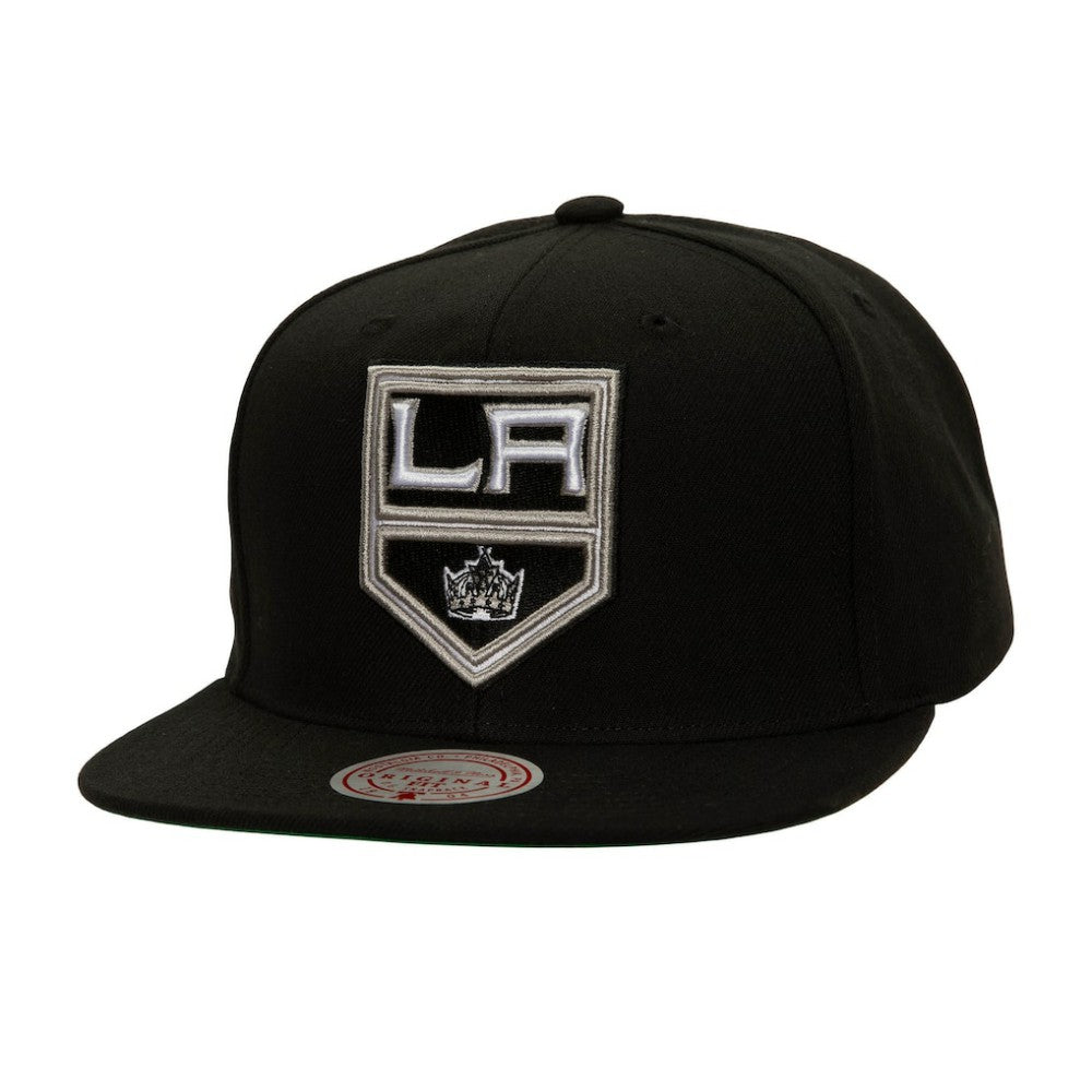 Los Angeles Kings Mitchell & Ness Core Top Spot Snapback Hat
