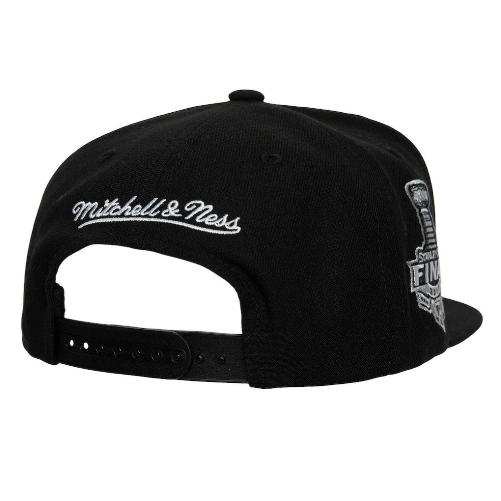 Pittsburgh Penguins Mitchell & Ness Core Top Spot Snapback Hat