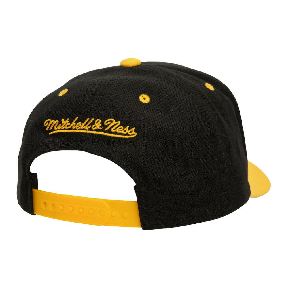 Boston Bruins Mitchell & Ness All In 2.0 Pro Crown Adjustable Hat