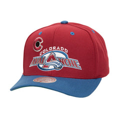 Colorado Avalanche Mitchell & Ness All In 2.0 Pro Crown Adjustable Hat