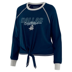 NFL Dallas Cowboys WEAR by Erin Andrews Women's Tie-Front Long Sleeve T-Shirt