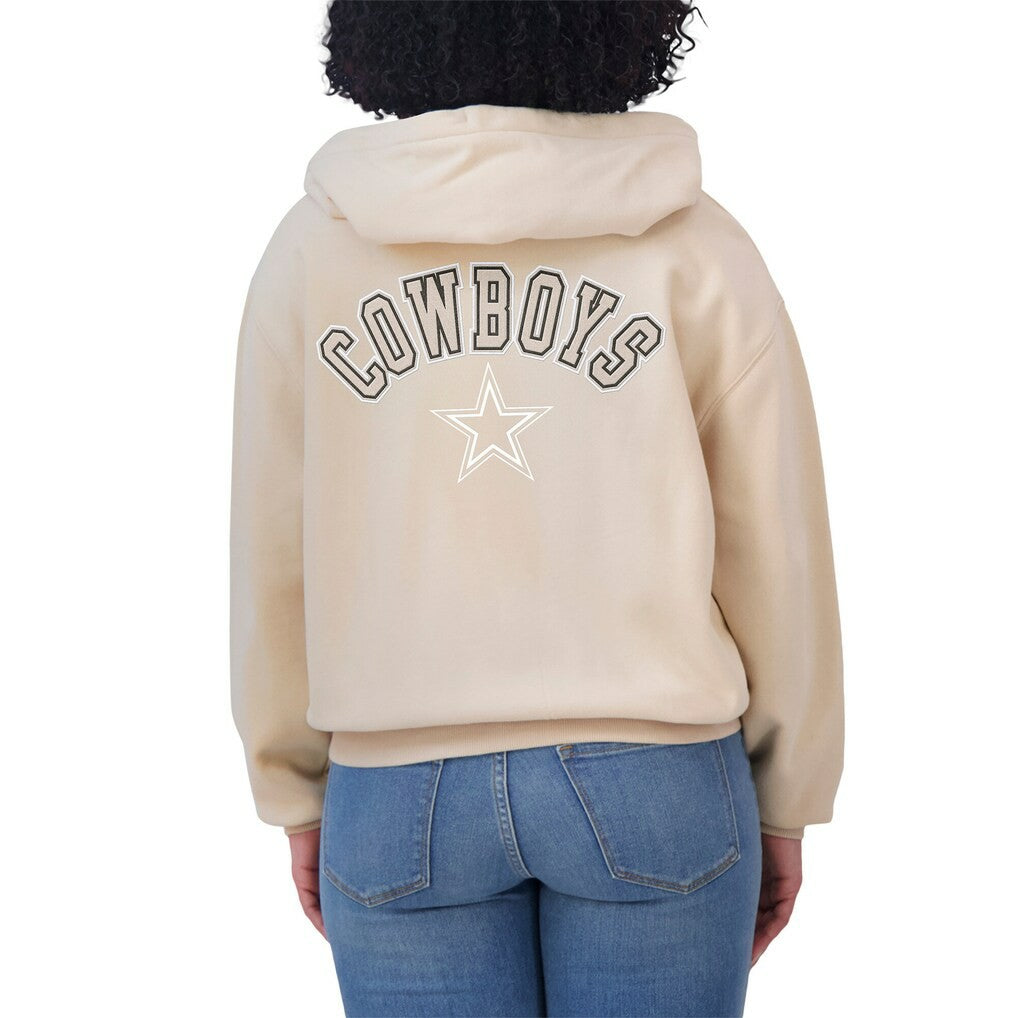 NFL Dallas Cowboys WEAR by Erin Andrews Women's Tonal Full-Zip Hoodie