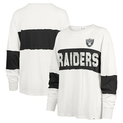 NFL Las Vegas Raiders '47 Women's Clubhouse Pride Taylor Long Sleeve T-Shirt