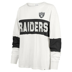 NFL Las Vegas Raiders '47 Women's Clubhouse Pride Taylor Long Sleeve T-Shirt