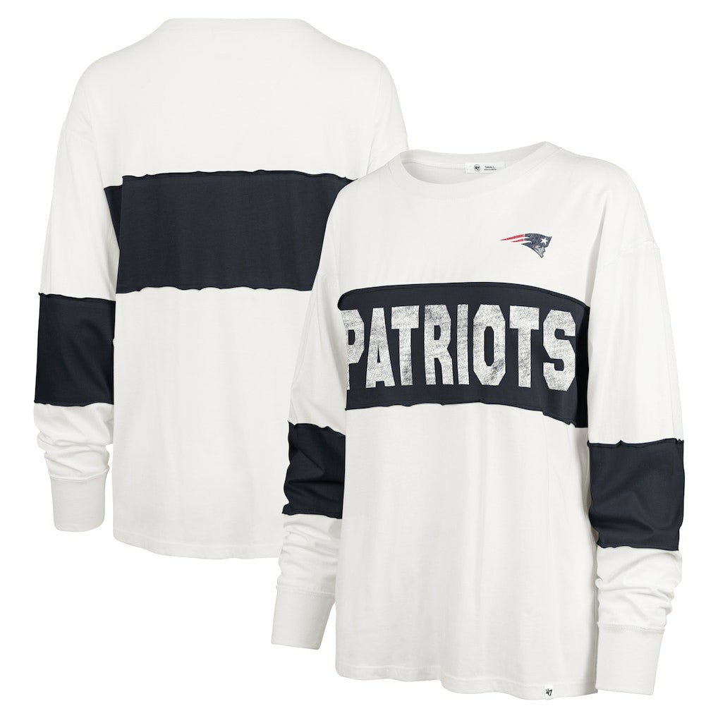 NFL New England Patriots '47 Women's Clubhouse Pride Taylor Long Sleeve T-Shirt