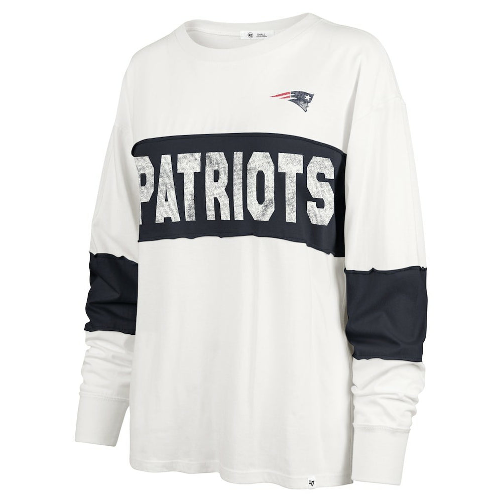NFL New England Patriots '47 Women's Clubhouse Pride Taylor Long Sleeve T-Shirt