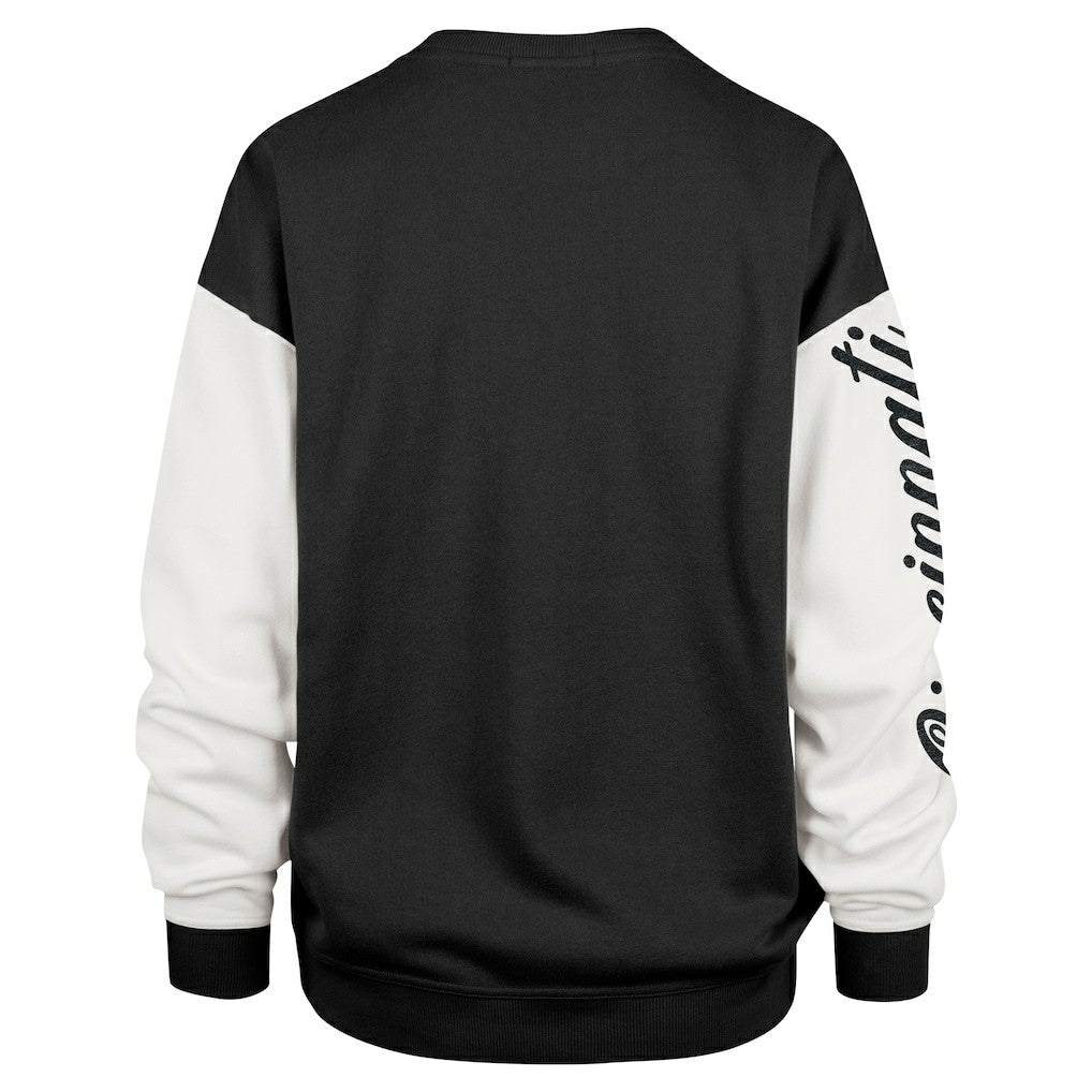NFL Cincinnati Bengals '47 Women's Double Header Rise Andie Pullover Sweatshirt