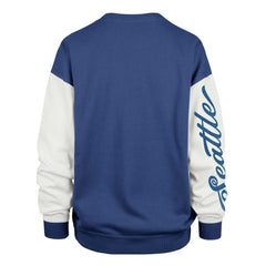 NFL Seattle Seahawks '47 Women's Double Header Rise Andie Pullover Sweatshirt