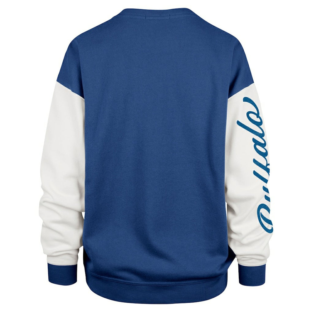 NFL Buffalo Bills '47 Women's Double Header Rise Andie Pullover Sweatshirt