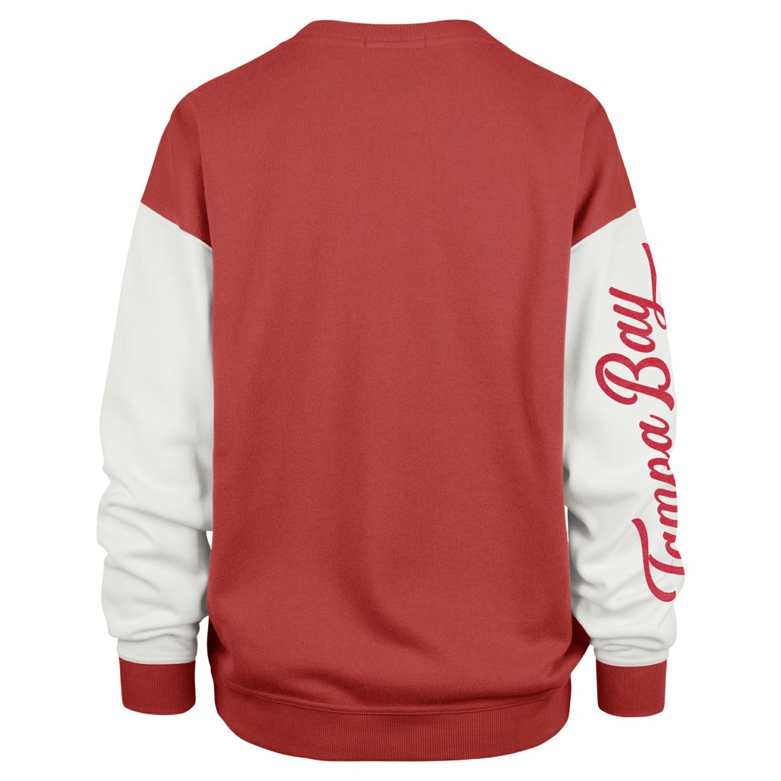 NFL Tampa Bay Buccaneers '47 Women's Double Header Rise Andie Pullover Sweatshirt