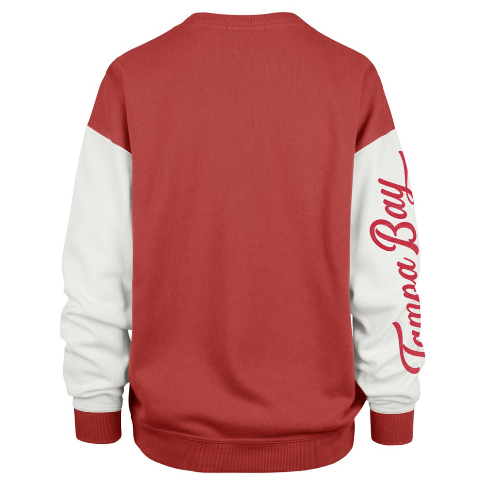 NFL Tampa Bay Buccaneers '47 Women's Double Header Rise Andie Pullover Sweatshirt