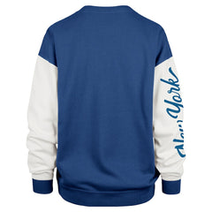 NFL New York Giants '47 Women's Double Header Rise Andie Pullover Sweatshirt