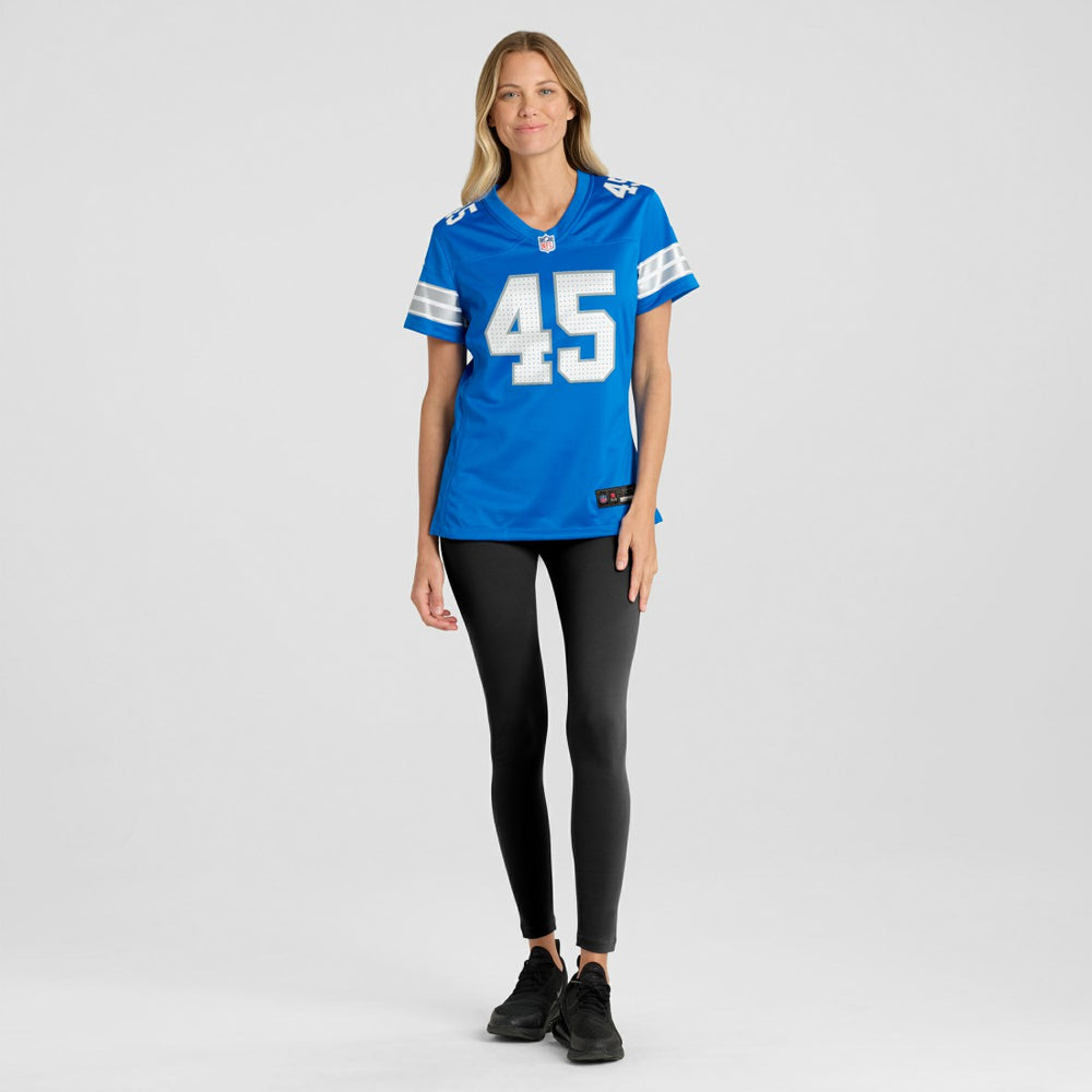 NFL Detroit Lions Isaac Ukwu  Women's Game Jersey