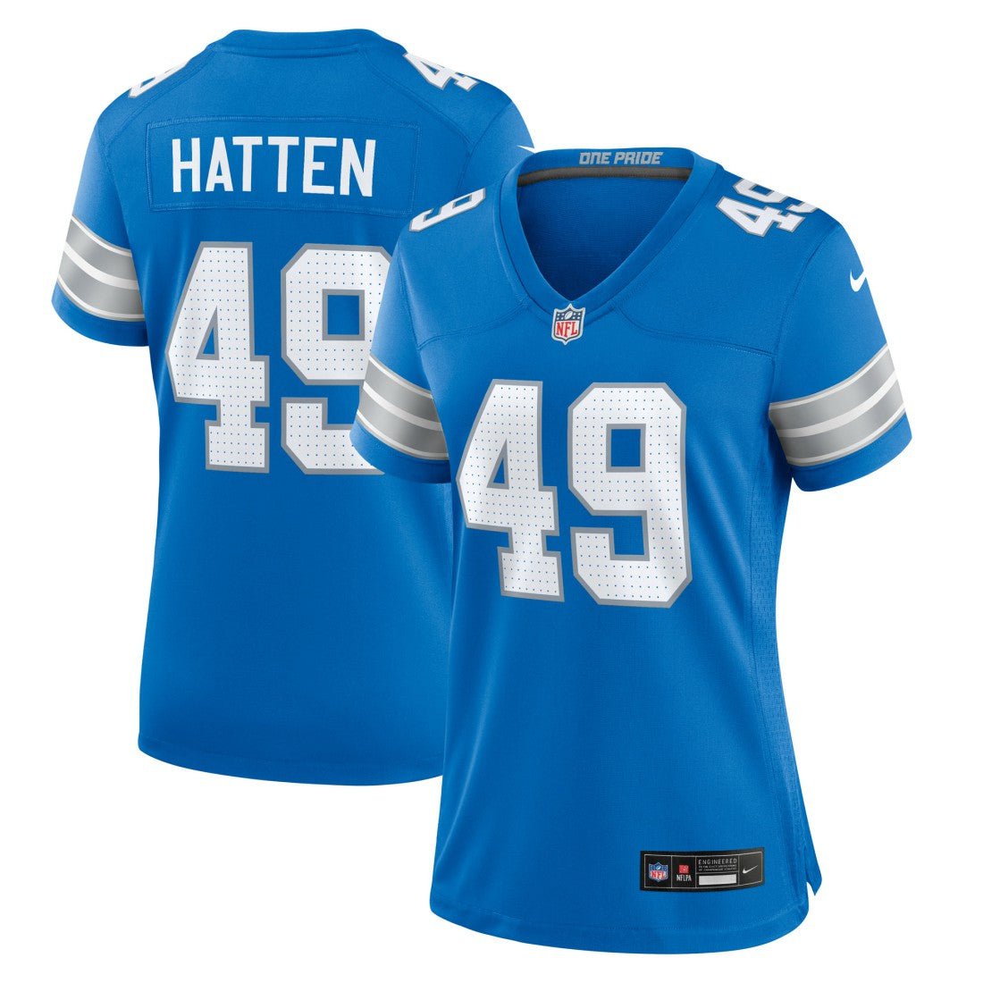 NFL Detroit Lions Hogan Hatten  Women's Game Jersey