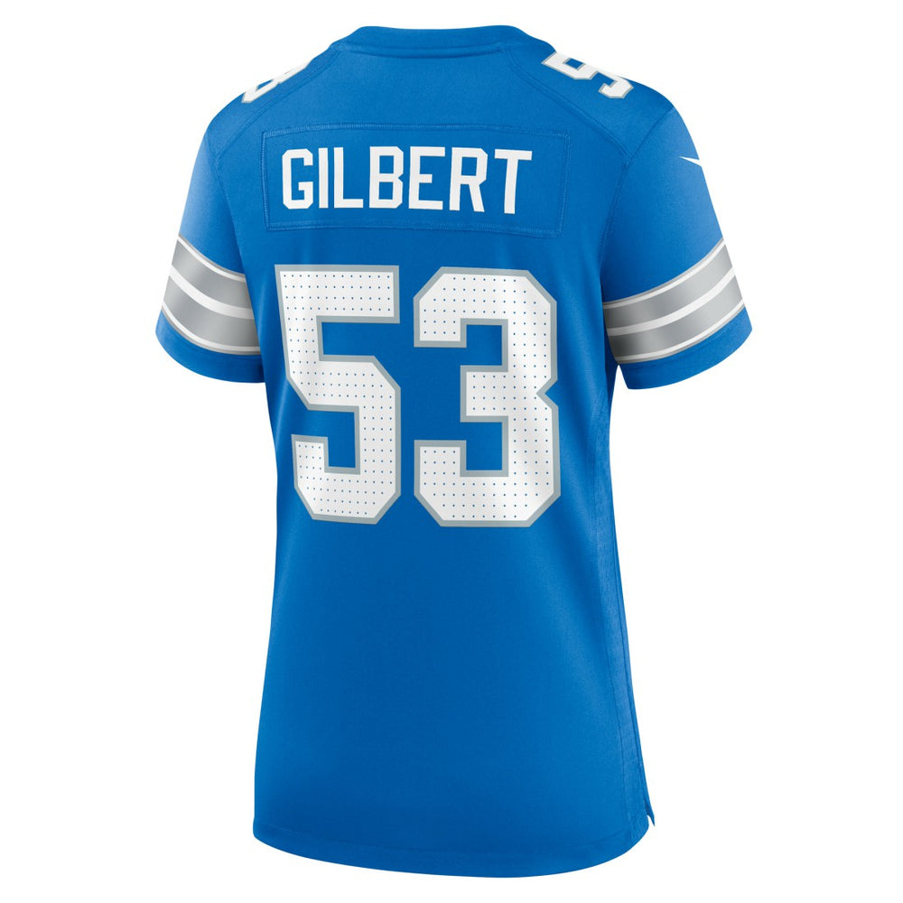 NFL Detroit Lions DaRon Gilbert  Women's Game Jersey