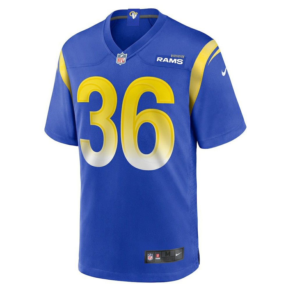 NFL Los Angeles Rams Charles Woods  Game Jersey